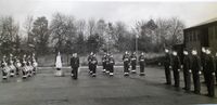 RAF Old Catton - Boundary with Meadow House. 1960s