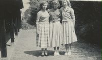 Sprowston Secondary Modern School, Recreation Ground Road. Round by the Bike Sheds 1957